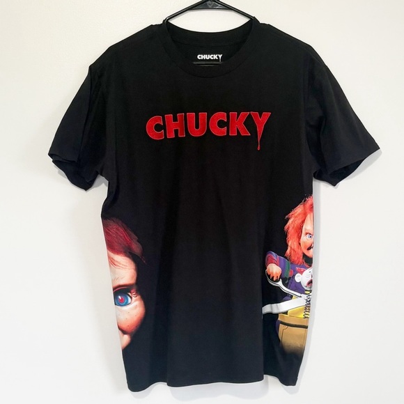 CHUCKY Graphic Tee Short Sleeve Black Mens XL - Picture 1 of 8